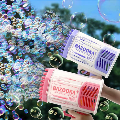 69 Hole Bazooka Bubble Machine Gun for Kids